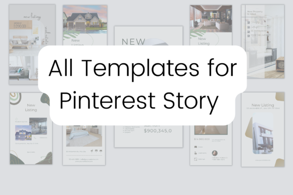 50 Pinterest Story Templates for Realtor: A Powerful Tool for Professional Branding