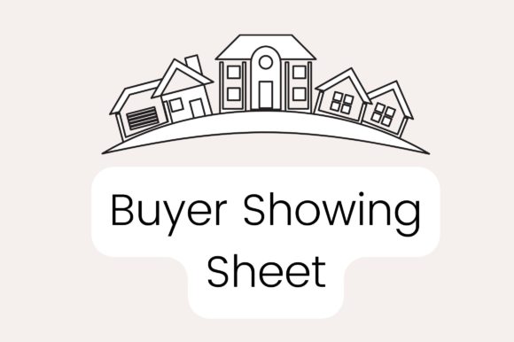 Buyer Showing Sheet for Realtors
