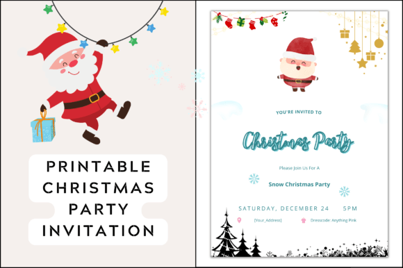 Christmas Invitation Template: A Perfect Way to Spread Holiday Cheer