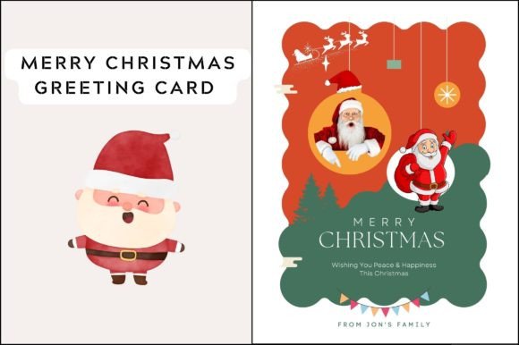 Editable Christmas Greeting Card: A Modern Way to Spread Holiday Cheer