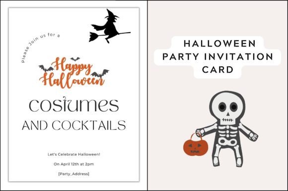 Editable Halloween Invitation Digital: A Fun and Easy Way to Spread the Halloween Spirit