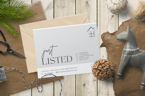 How Editable Just Listed Realtor Postcards Can Boost Your Real Estate Business