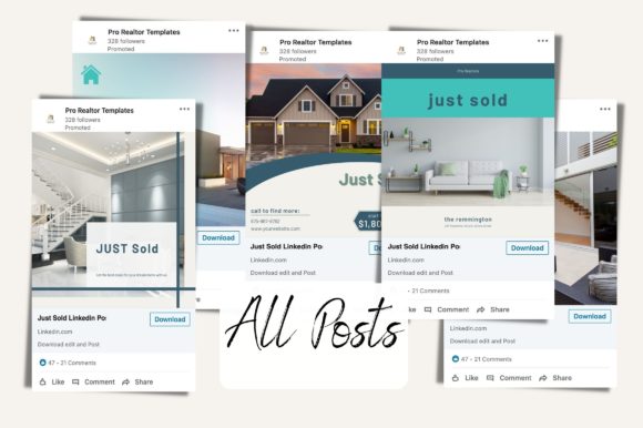 Just Sold Linkedin Template for Realtors: A Powerful Tool for Real Estate Success
