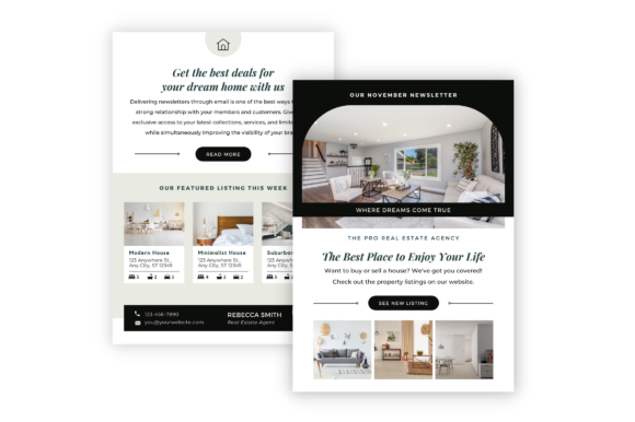 Maximize Your Real Estate Agency's Reach with a Professional Promotion Newsletter