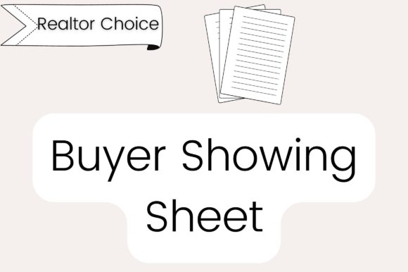 Maximize Your Real Estate Business with an Editable Realtor Buyer Showing Sheet