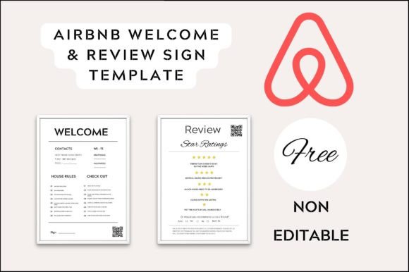 Maximizing Guest Experience with an Airbnb Welcome Review Sign with QR