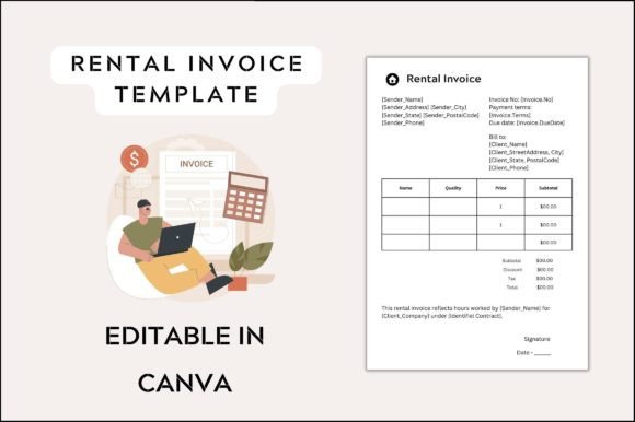 Monthly Rent Invoice Template: A Professional Tool for Landlords and Property Managers