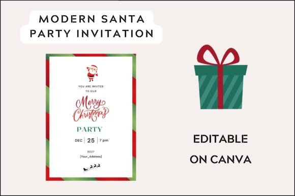 Premium Santa Party Invitation Template: A Must-Have for Your Christmas Celebrations