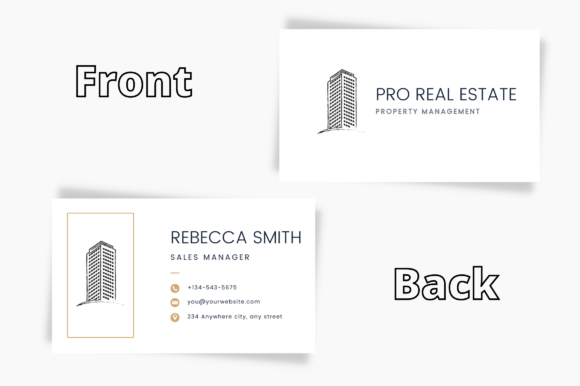 Pro Real Estate Business Card: Elevate Your Professional Presence