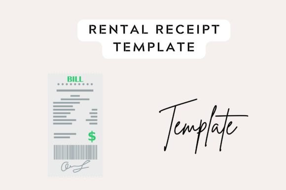 Rental Receipt Template for Business