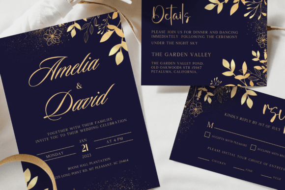 Royal Wedding Invitation Template: Elegant and Editable Design for Your Special Day